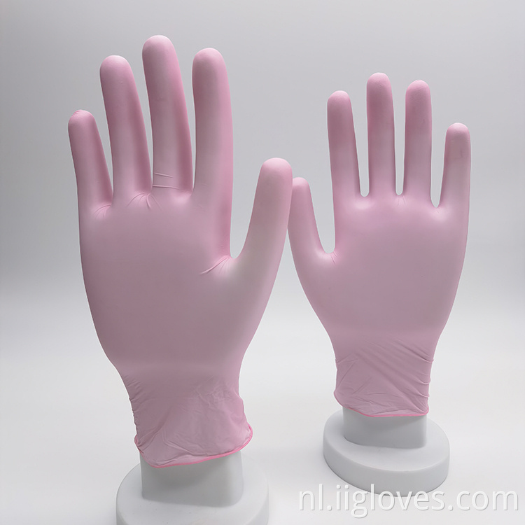 latex poedervrije handschoen guantes dechables de nitrilo xs uso medisch wegwerp latex nitrilhandschoenen